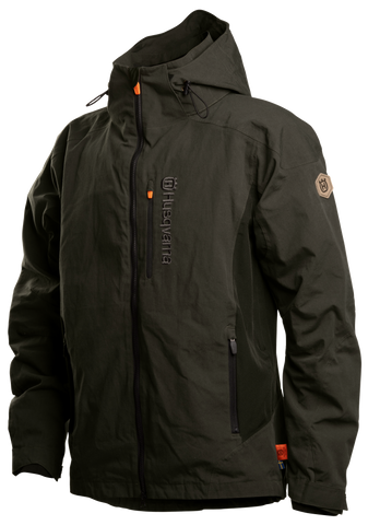 Chaqueta softshell para hombre, verde